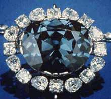 Diamond Imports - Famous Diamonds - Hope Blue Diamond