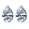 Pear Shape Diamond Pairs