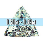 Trilliant Cut Diamonds - 0.50ct - 0.99ct