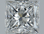 Princess Cut Diamond 0.51ct E SI1