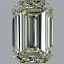 Emerald Cut Diamond 2.30ct L IF