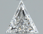 Triangular Step Cut Diamond 0.55ct F VVS1