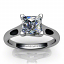 Diamond Engagement Ring - SOLT 123