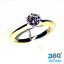 Classic Diamond Engagement Ring 0.46ct F VS1