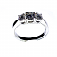 \'Sascha\' Diamond Engagement Ring - Round Diamond 0.38ct F VS2