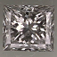 Princess Cut Diamond 0.32ct E IF