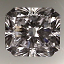 Radiant Cut Diamond 1.24ct E VS1