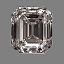 Emerald Cut Diamond 0.86ct G VVS1