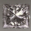 Princess Cut Diamond 0.31ct E VVS2