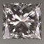 Princess Cut Diamond 0.52ct F VVS2