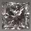 Princess Cut Diamond 0.53ct E VS1