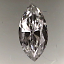 Marquise Cut Diamond 0.33ct G VS1