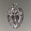 Marquise Cut Diamond 0.46ct D SI2