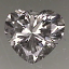 Heart Shape Diamond 0.29ct E VVS2