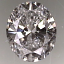 Oval Shape Diamond 0.90ct D VVS2