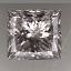 Princess Cut Diamond 0.50ct D VVS2
