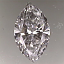GIA Marquise Cut Diamond 0.55ct D IF