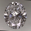 GIA Oval Shape Diamond 0.86ct D VS1