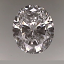 Oval Shape Diamond 0.53ct F VS1