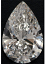 Pear Shape Diamond 1.01ct G SI1