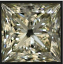 Princess Cut Diamond 1.52ct U-V VS2