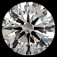 Round Brilliant Cit Diamond 0.61ct D VVS1