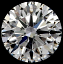 Round Brilliant Cut Diamond 0.91ct D SI1