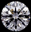 Round Brilliant Cut Diamond 0.51ct F SI2