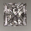 Princess Cut Diamond A 125A 0.51ct