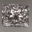 Priness Cut Diamond 0.53ct E VS2