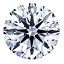 Round Brilliant Cut Diamond 0.50ct D VVS1