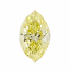 Fancy yellow Marquise Diamond
