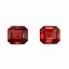 Natural Vivid Red Spinels - 2.17 cts