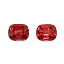 Cushion Cut Natural Vibrant Red Spinels 2.47cts 