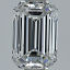 Emerald Cut Diamond 1.00ct E SI1 GIA