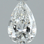 Pear Shape Diamond 1.21ct F SI1