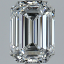Emerald Cut Diamond 1.70ct E VS1 GIA FS-1152