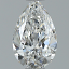 Pear Shape Diamond 0.73ct F SI1