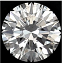 RBC-1076s Round Diamond 0.71ct H SI2