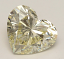 Heart Shape Diamond Fancy Light Yellow 2.00ct SI2