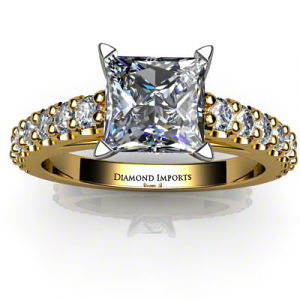 Princess Diamond Accent Ring