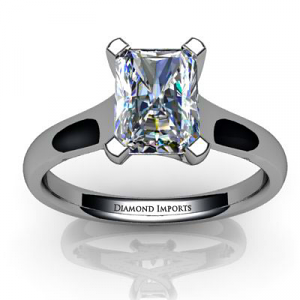 Radiant Diamond Engagement Ring 