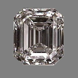 Emerald Cut Diamond 0.86ct - G VVS1