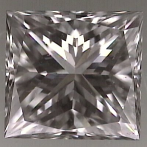 Princess Cut Diamond 0.53ct - F VVS2