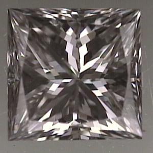 Princess Cut Diamond 0.55ct - F VVS2