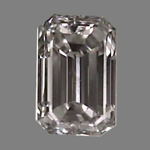 Emerald Cut Diamond 0.34ct - F VS1