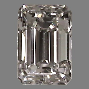 Emerald Cut Diamond 0.53ct - G VS1