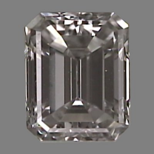 Emerald Cut Diamond 0.25ct - F VS2