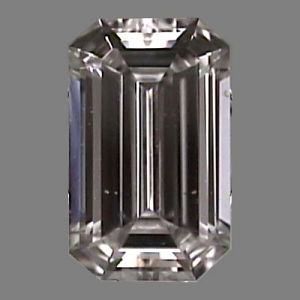 Emerald Cut Diamond 0.34ct - E VS2