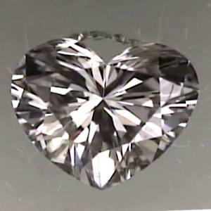 Heart Shape Diamond 0.26ct - F VVS1